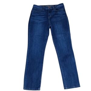 Lauren Conrad Women's High-rise Stretch Skinny Jeans Blue Sz 10